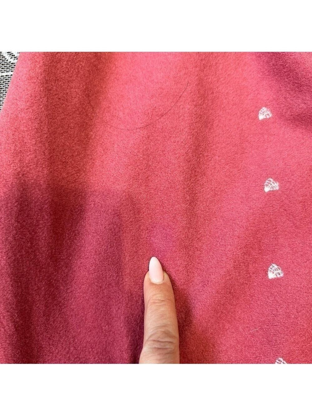 Vintage Diamond Tea Gown 70’s Embroidered Robe Sz Medium - Picture 15 of 15